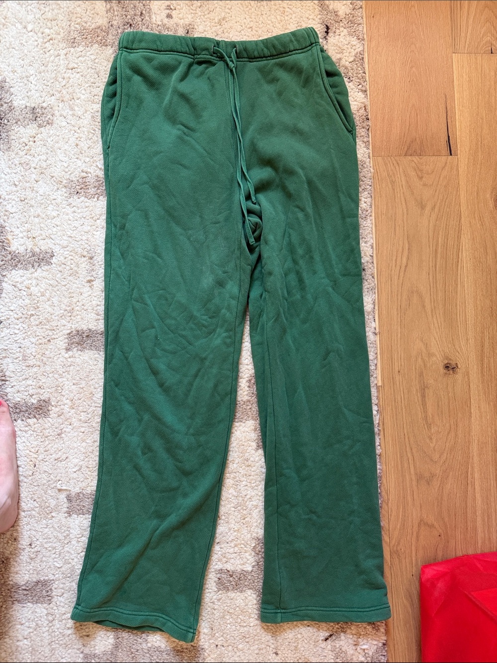 Elwood Forest Green Drawstring Sweatpants Size M
